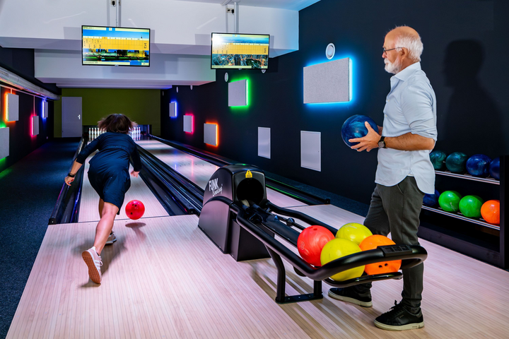 Bowlingbahnen im AHORN Seehotel Templin